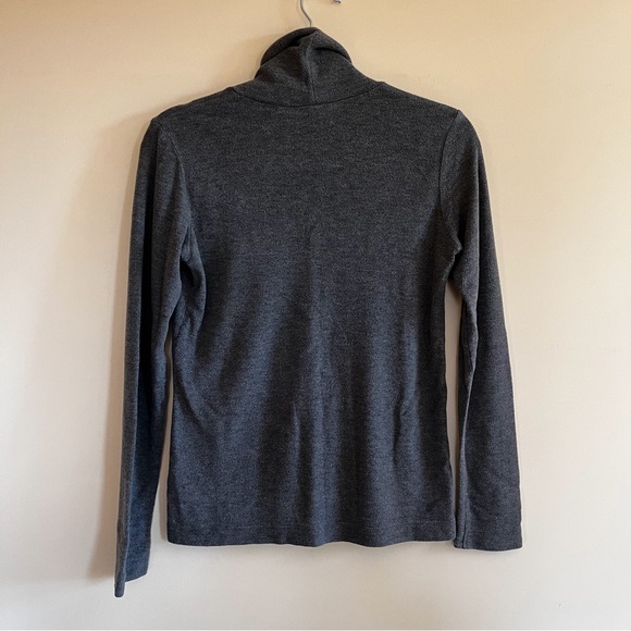 Heattech soft charcoal turtleneck - Picture 2 of 6